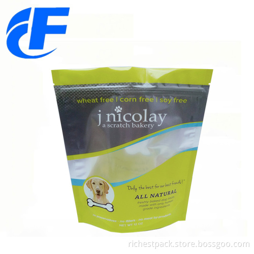 Custom Printing Stand Up Pouch For Pet Food